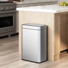 EKOMatteStainlessSteelMotionSensorKitchenTrashCan13.2Gallon3 - USA Mega Market