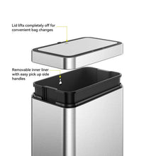 EKOMatteStainlessSteelMotionSensorKitchenTrashCan13.2Gallon6 - USA Mega Market