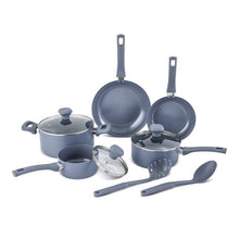 Elements by Thyme & Table 10-Piece Ceramic Non-Stick Cookware Set - Blue