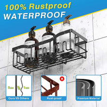 EUDELEAdhesiveShowerCaddy-5PackRustproofStainlessSteelBathOrganizersWithLargeCapacity-NoDrilling_2977_4 - USA Mega Market