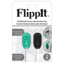 EVRI Flippit Toothbrush Holders, 2 count