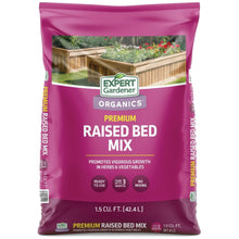 Expert Gardener Organic Raised Bed Soil with Worm Castings & Mycorrhiza, Peat-Free, Feeds up to 3 Months, 1.5cf