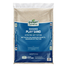 Expert Gardener Washed Play Sand 0.4 cu. ft. – Soft-Texture, Screened Sand for Outdoor Sandboxes & Landscaping
