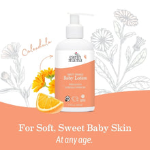 Earth Mama Sweet Orange Baby Lotion for Sensitive Skin, 8 fl oz
