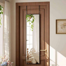 Easy4Home-48-x14-Full-Length-Door-Mirror-Wall-Mounted-Hanging-Mirror-with-Metal-Frame-Black-3b87_4052_1 - USA Mega Market