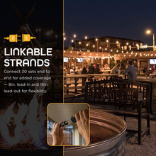 EcoScapesbyEnbrighten48_OutdoorLEDCafeStringLights_24Bulbs1 - USA Mega Market