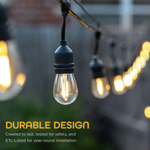 EcoScapesbyEnbrighten48_OutdoorLEDCafeStringLights_24Bulbs3 - USA Mega Market