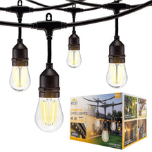 EcoScapesbyEnbrighten48_OutdoorLEDCafeStringLights_24Bulbs5 - USA Mega Market