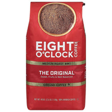 Eight O'Clock Medium-Dark Roast Ground Coffee, The Original, 40 oz.