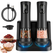 Electric-Salt-Pepper-Grinder-Set-Automatic-Rechargeable-Pepper-Mill-LED-Battery-Display-USB-C-Charging-Base-5-Level-Adjustable-Stainless-Steel-Spice_ba11cb41-1549-426d-a426-25bcbf5556 - USA Mega Market