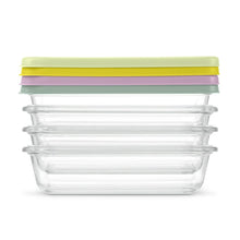 Ello Everyday 4.5 Cup 8PC Glass Meal Prep Set