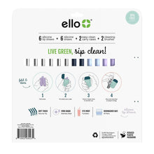 Ello16-PieceReusableStrawSetwithCleaningBrush3 - USA Mega Market