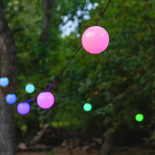 Enbrighten VIBE Wi-Fi Sphere String Lights, 12 Spheres, 5 ft. Spacing