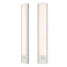 Energizer 9.5" Motion Sensing Magnetic LED Rechargeable Light Bar, 2 Pack