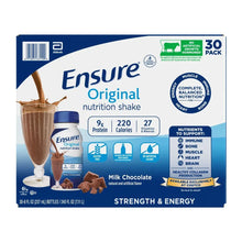 EnsureOriginalNutritionShake_MilkChocolate_8fl.oz_30-pack - USA Mega Market