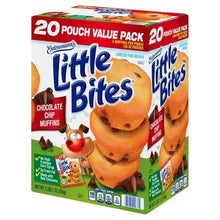 Entenmann's Little Bites Chocolate Chip Muffins, 1.65 oz, 20-Count