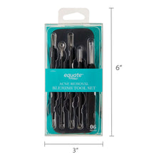 Equate Metal Acne-Removal Blemish Tool Set, 5 Pieces