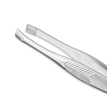 (4 pack) Equate Stainless Steel Duo Slant and Square-Tip Tweezer Set, 2 Pieces