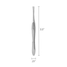 (4 pack) Equate Stainless Steel Duo Slant and Square-Tip Tweezer Set, 2 Pieces