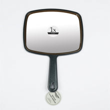 Equate Medium Hand Face Mirror, Black, Size 10.6" x 7.6" x 0.3", 1 Count