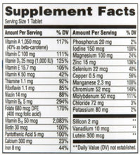 Tabletas multivitamínicas y multiminerales Equate Complete para mujeres mayores de 50 años, 100 unidades 