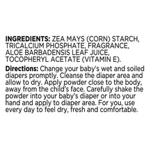 Equate Cornstarch Baby Powder with Aloe and Vitamin E, 22 oz