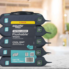 EquateExtraLargeFlushableWetWipes-Mint-240Wipes-5Pack-2-_6 - USA Mega Market