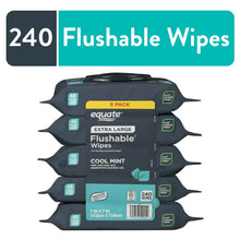 EquateExtraLargeFlushableWetWipes_Mint_240Wipes_5Pack_7 - Brands For Less USA