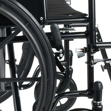 EquateLightweightFoldableSteelWheelchairwith18SeatandSwing-AwayFootrests-350lbCapacity1-_7 - USA Mega Market