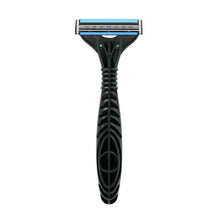 Equate Men's 3-Blade Sensitive Disposable Razors, Green and Black, 8 Count