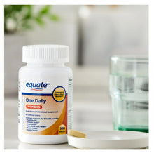 Tabletas multivitamínicas/multiminerales diarias Equate One para la salud femenina, 100 unidades