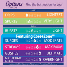 EquateOptionsWomen_sIncontinencePads_ModerateAbsorbency_RegularLength_Size2_72Count3 - USA Mega Market