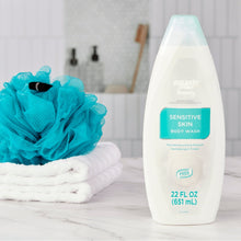 Equate Sensitive Skin Body Wash, 22 fl oz, 2 Pack