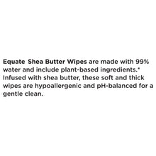 Equate Shea Butter Baby Wipes, 80 Count