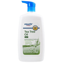Equate Tea Tree Oil Dandruff Shampoo & Conditioner 2-in-1, 28.2 fl oz (PACK OF 3 )