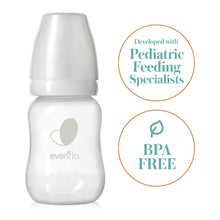 Evenflo Balance + Standard Neck BPA-Free Plastic Baby Bottles - 4oz, Clear