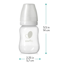 Evenflo Balance + Standard Neck BPA-Free Plastic Baby Bottles - 4oz, Clear