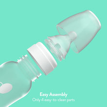 Evenflo Balance + Standard Neck Plastic Baby Bottles, Clear, BPA-Free, 9 oz