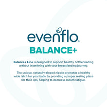 Evenflo Balance+ Wide Neck Baby Bottles, Clear/White, 5oz, 2-Pack