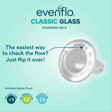 Evenflo Classic BPA-Free Glass Baby Bottles - 8 Fl oz, Clear
