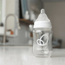Evenflo Feeding Balance + Wide Neck Glass Bottles - 6oz 3 Pack