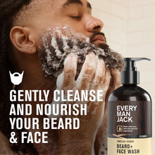 EveryManJackBeard-FaceWash-Vanilla-CedarFragrance-Cleans-SoftensYourBeardandSkin-NaturallyDerive_247_2 - USA Mega Market