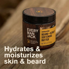 EveryManJackSandalwoodTeakHydratingBeard-ScruffSofteningButterforMen-NaturallyDerived-4oz8-_3 - USA Mega Market