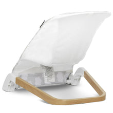 Evolur Koko Portable Infant Bouncer in Light Gray Breathable Fabric