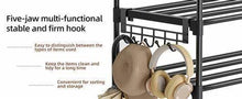 ExpandableClosetShoeOrganizer_6Tiers_Holds38Pairs_Stackable_Adjustable_BronzeFinish_Large6Tier_2 - Brands For Less USA