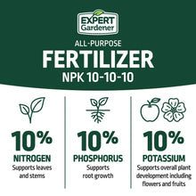 Expert Gardener All Purpose Plant Fertilizer, 10-10-10 Fertilizer
