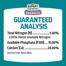 Expert Gardener Bone Meal Plant Food, 3-15-0 Fertilizer, 4 lb.