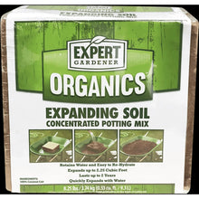 Expert Gardener Organics 2.25 cu ft Expanding Soil Concentrated Potting Mix
