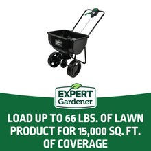 Expert Gardener 66 lb Capacity Push Broadcast Spreader