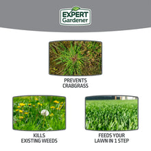 Expert Gardener Weed & Feed Plus Crabgrass Control, Lawn Fertilizer 18-0-1, 12 lb. Prevents up to 5 Months